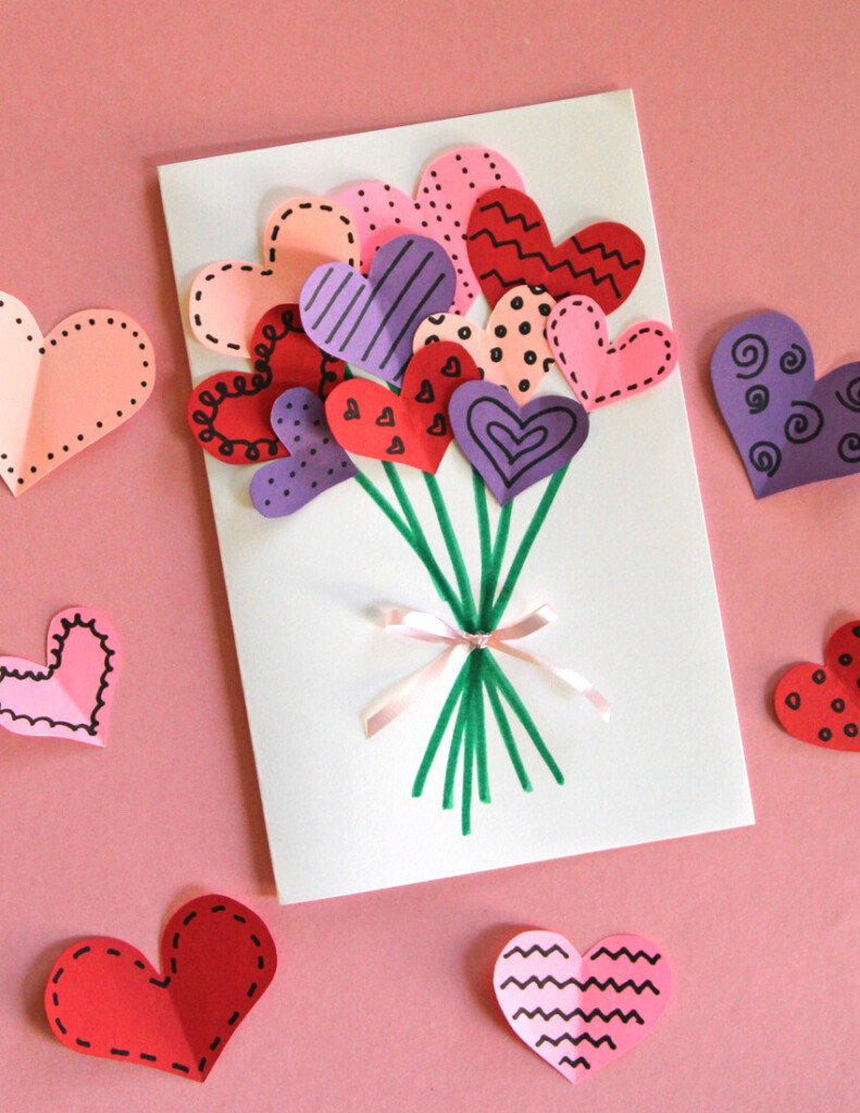 image 3 - 10 DIY Valentine Cards Kids Will Love Making (Free Templates)