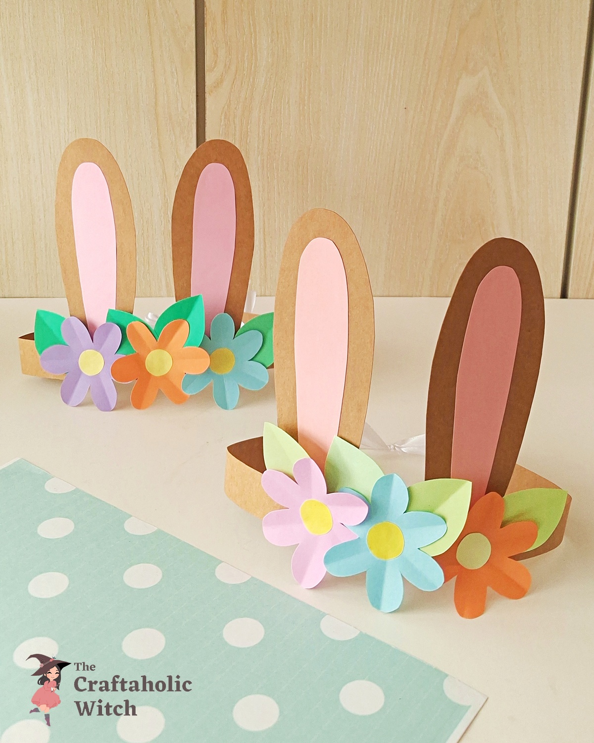 Easy Easter Rabbit Ear Hat Craft for Kids (Template Pattern) 13 Paper Rabbit Hat Long Image 2 - Easy Easter Rabbit Ear Hat Craft for Kids (Template Pattern)