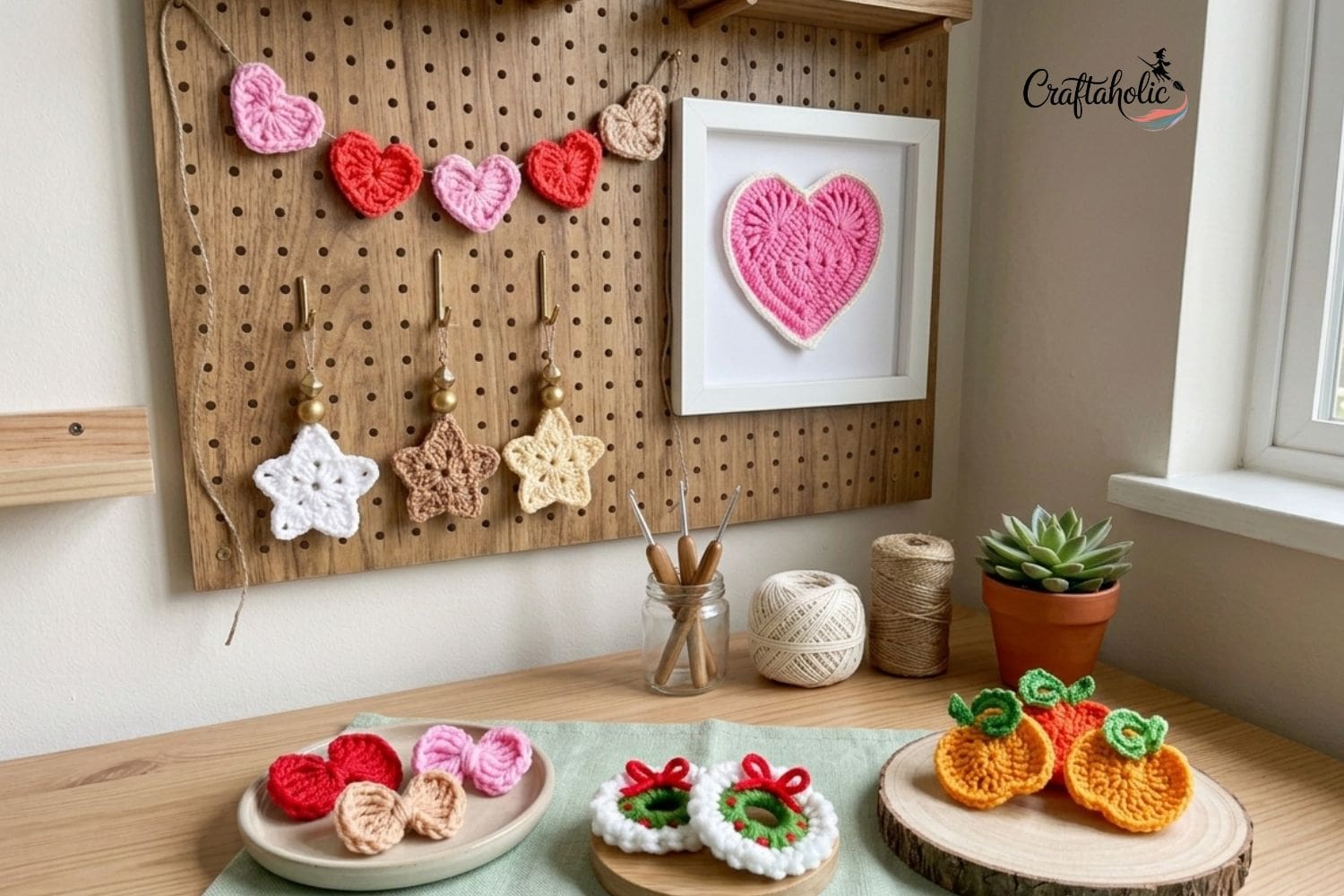 A collection of beginner-friendly finished crochet projects