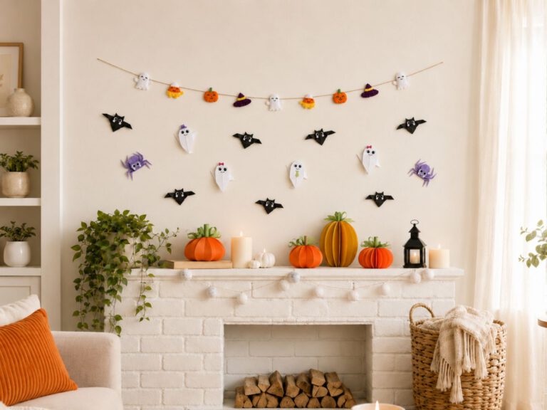 Cute-Spooky Halloween Wall Display
