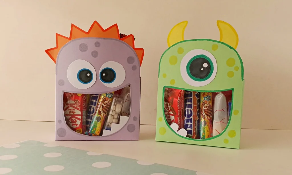 How to Make a Monster Snack Box for Halloween Parties